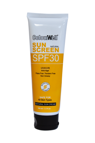 ColourWell Natural Sun Cream SPF 30 BIO 100ML